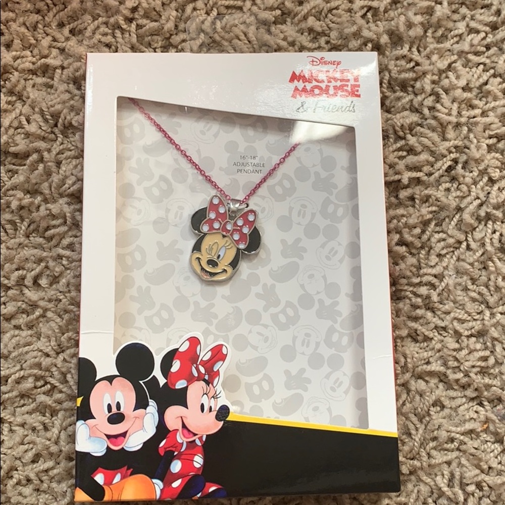 Minnie Mouse necklace